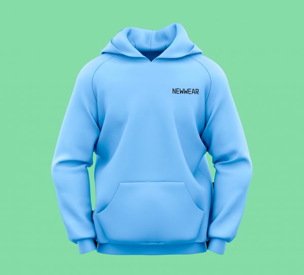 hoodie bleu