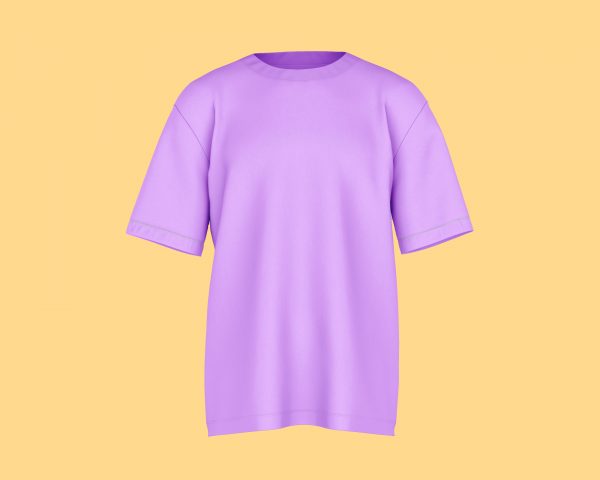 tee-shirt violet