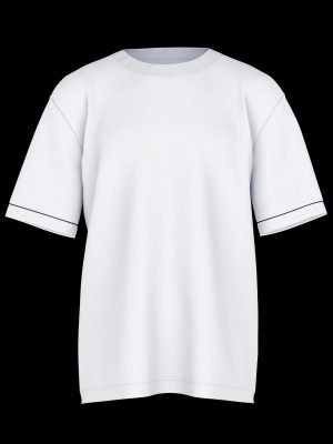 tee-shirt blanc classiques de face